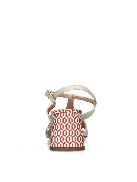 SANDALI TACCO ALTO 763007 DONNA BEIGE