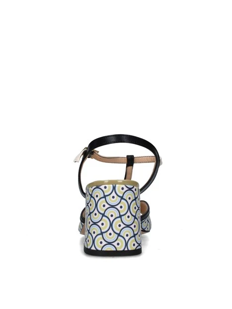 SANDALI TACCO ALTO 762003 DONNA BLU
