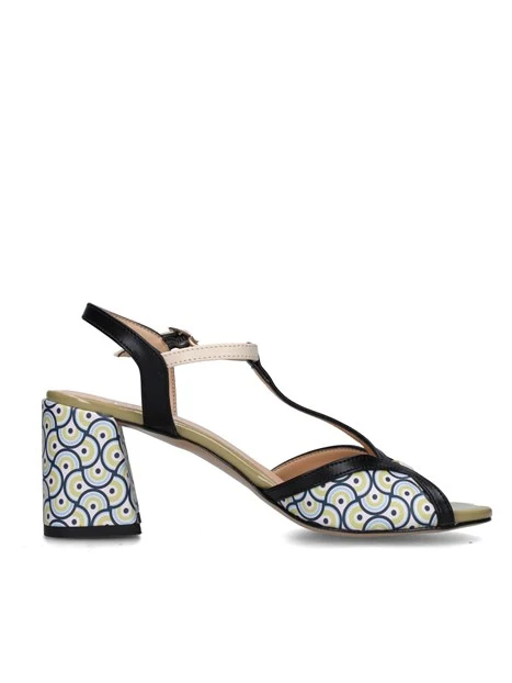 SANDALI TACCO ALTO 762003 DONNA BLU