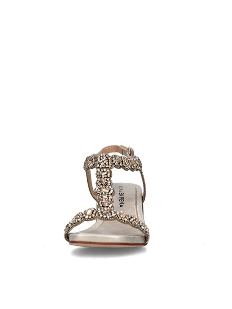 SANDALI TACCO ALTO V2550943 DONNA ORO