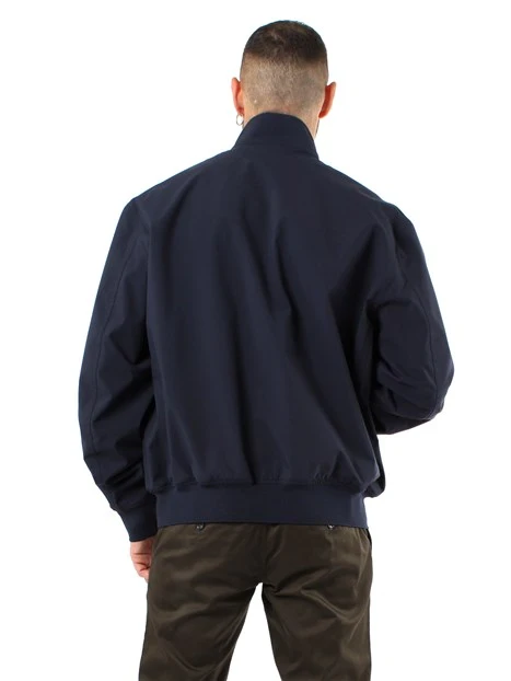 GIACCA BOMBER NASTRATO ANSON UOMO BLU