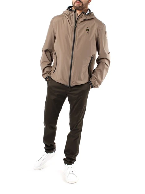 GIACCA A VENTO FARRIN NASTRATA UOMO BEIGE SABBIA