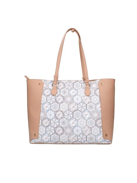 BORSA A SPALLA BINTD8398WZ DONNA BEIGE
