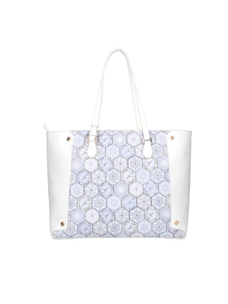 BORSA A SPALLA BINTD8398WZ DONNA BIANCO