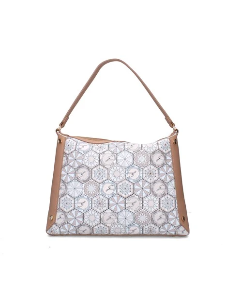 BORSA A SPALLA BENTD8623WZ DONNA BEIGE