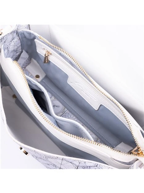 BORSA A SPALLA BINTD8356WZ DONNA BIANCO