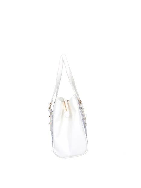 BORSA A SPALLA BINTD8346WZ DONNA BIANCO