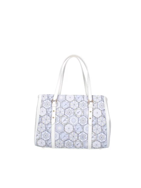 BORSA A SPALLA BINTD8346WZ DONNA BIANCO