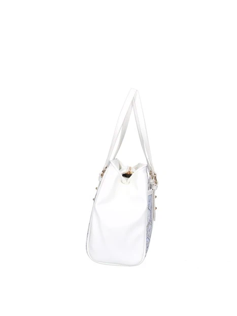 BORSA A SPALLA BINTD8346WZ DONNA BIANCO