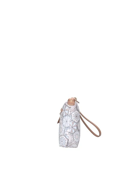 POCHETTE BINTD8394WZ DONNA BEIGE BIANCO