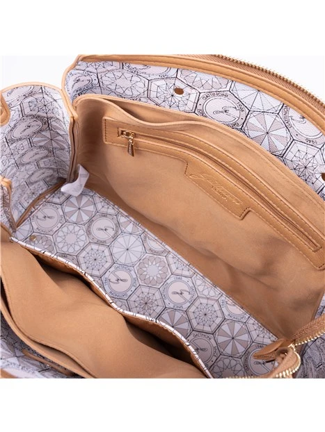 BORSA A SPALLA BINDN8415WV DONNA BEIGE
