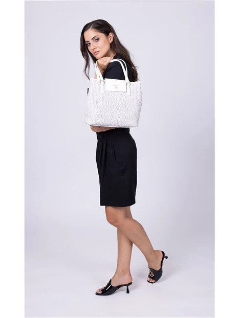 BORSA A SPALLA BIN0R8511WV DONNA BIANCO