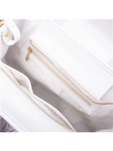 BORSA A SPALLA BIN0R8511WV DONNA BIANCO