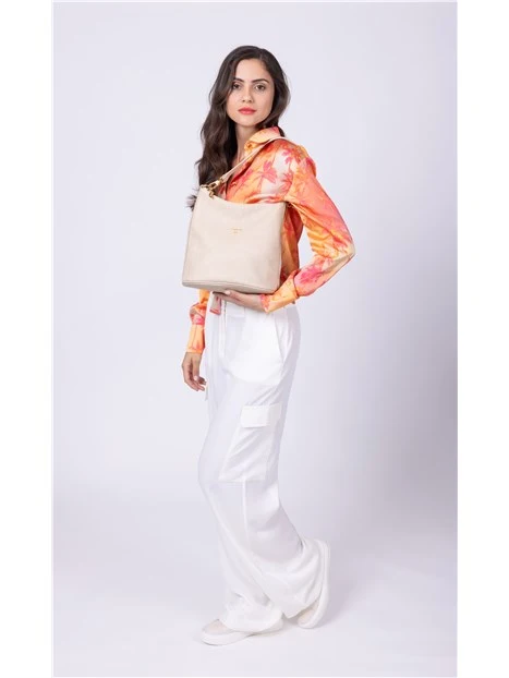 BORSA A SPALLA BEN4C8530WV DONNA BEIGE