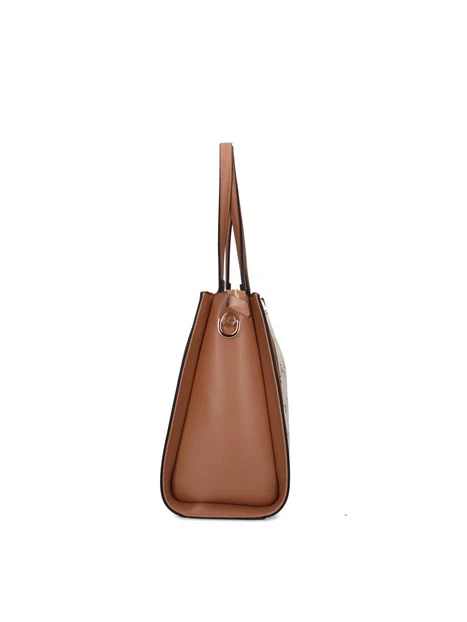 BORSA A SPALLA BENA18641WP DONNA BEIGE MARRONE