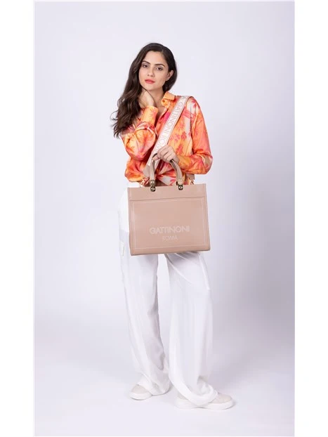 BORSA A MANO BINIA8447WV DONNA BEIGE