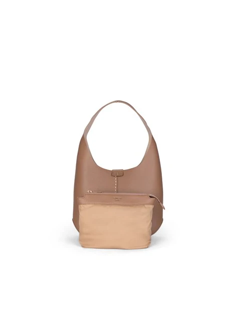 BORSA A SPALLA BEN2D8534WV DONNA BEIGE