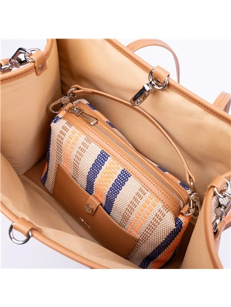 BORSA A SPALLA BENF08554WJ DONNA BEIGE