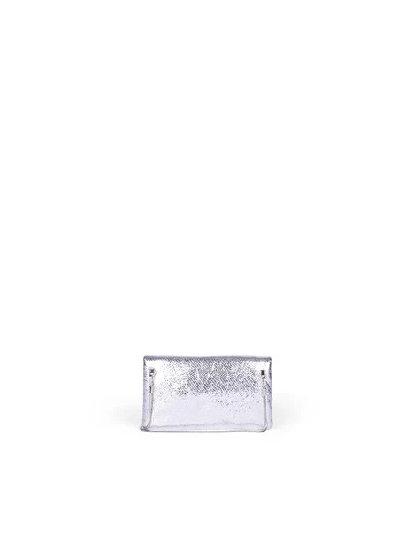 BORSA A SPALLA BENFP8627WV DONNA ARGENTO