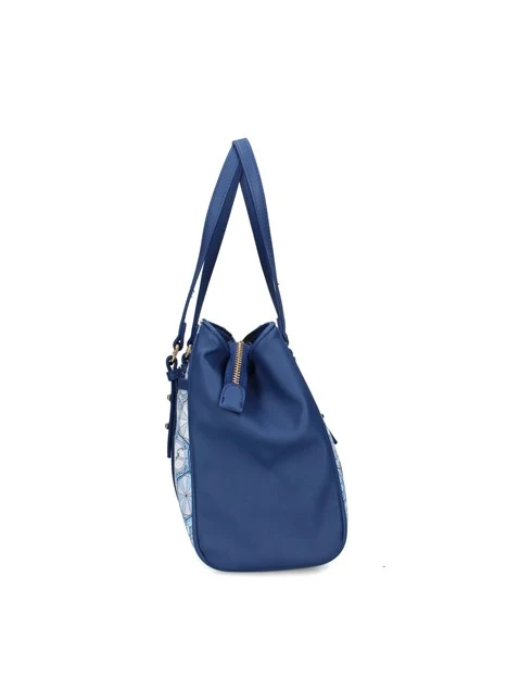 BORSA A SPALLA BINTD8346WZ DONNA BLU