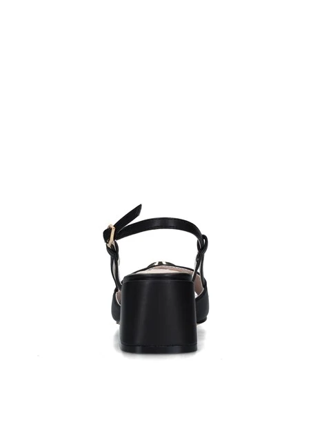 SANDALI TACCO ALTO PENNS1565WC DONNA NERO