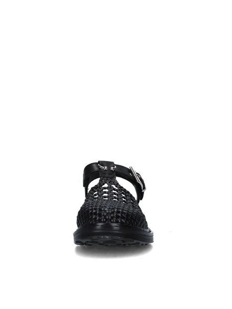 SANDALI TACCO BASSO CLW442800 SABBATH 4428 DONNA NERO