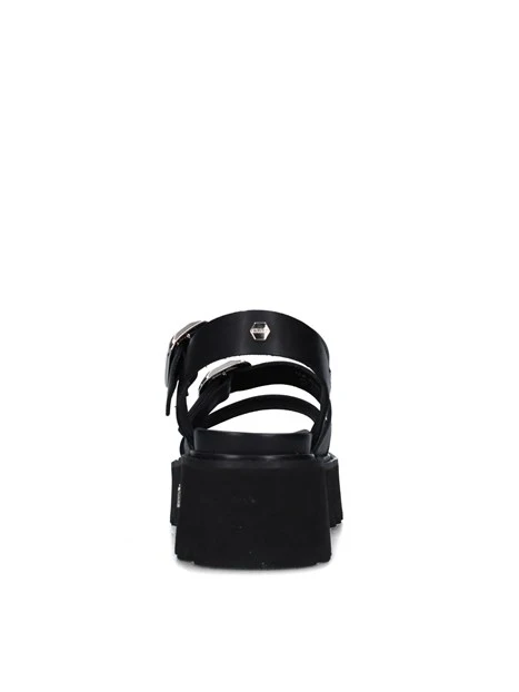 SANDALI TACCO ALTO CLW453600 DONNA NERO