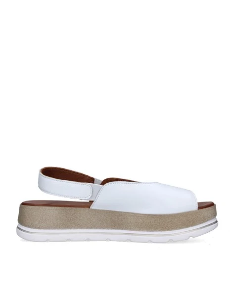 SANDLAI CON ZEPPA WE3403 DONNA BIANCO