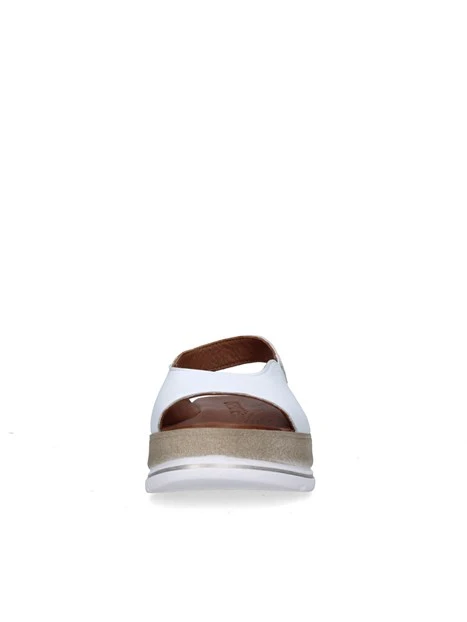SANDLAI CON ZEPPA WE3403 DONNA BIANCO
