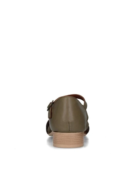 SANDALI TACCO BASSO WE2701 DONNA VERDONE