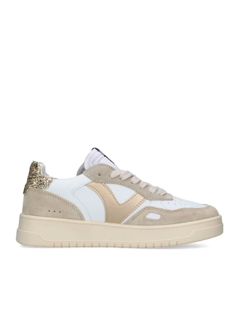 SNEAKERS BASSE 1257119 DONNA PLATINO