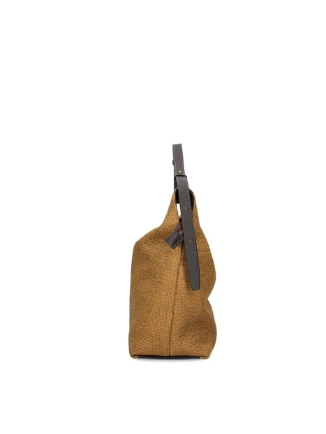 BORSA A SPALLA D761 DONNA CUOIO
