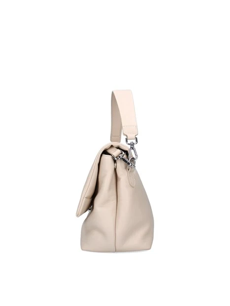 BORSA A SPALLA D702 DONNA BIANCO