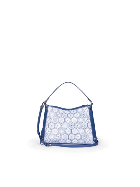 BORSA A SPALLA BENTD8623WZ DONNA BLU