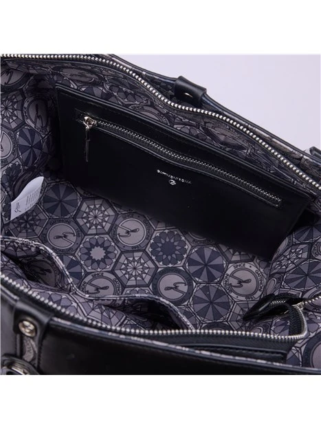 BORSA A SPALLA BEN2E8579WV DONNA NERO