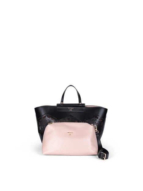 BORSA A MANO BEN6C8575WV DONNA NERO