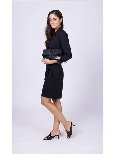 BORSA A SPALLA BENFP8627WV DONNA NERO