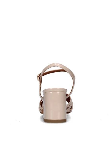 SANDALI TACCO ALTO L338 DONNA BEIGE