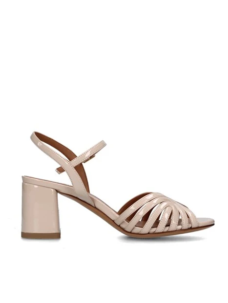SANDALI TACCO ALTO L338 DONNA BEIGE