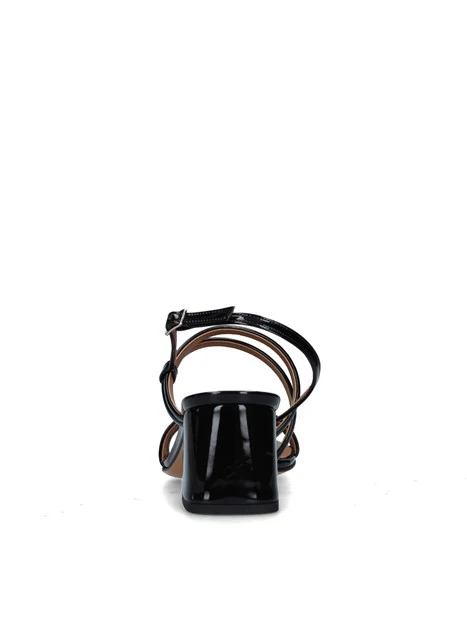 SANDALI TACCO ALTO L331 DONNA NERO