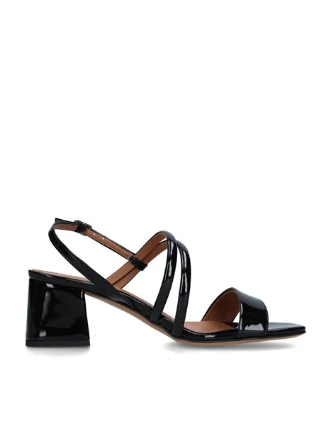 SANDALI TACCO ALTO L331 DONNA NERO