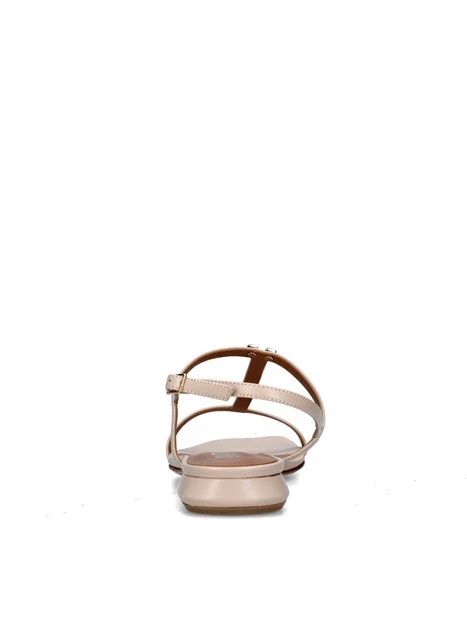 SANDALI TACCO BASSO L323 DONNA BEIGE