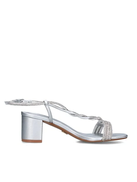 SANDALI TACCO ALTO AV6816 DONNA ARGENTO