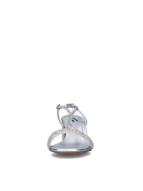 SANDALI TACCO ALTO AV6816 DONNA ARGENTO