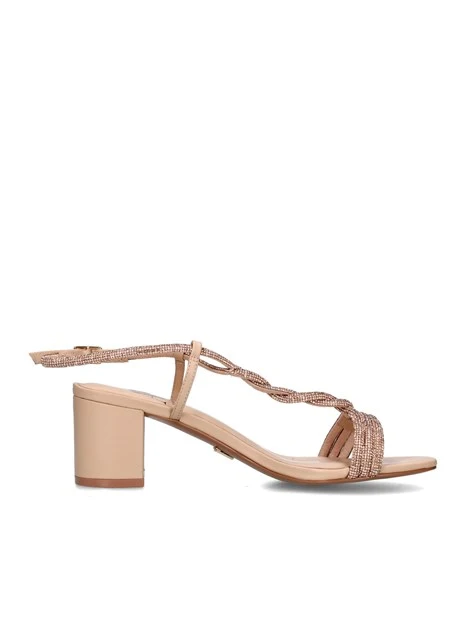 SANDALI TACCO ALTO AV6816 DONNA BEIGE