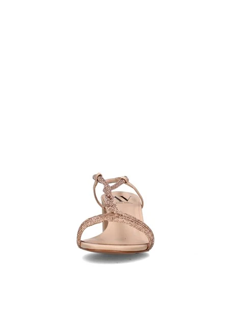 SANDALI TACCO ALTO AV6816 DONNA BEIGE