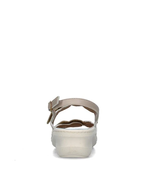 SANDALI CON ZEPPA K95232 DONNA BEIGE