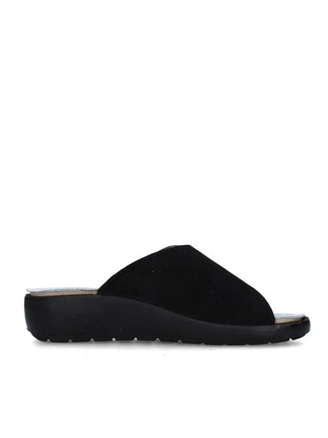 PANTOFOLE Q60240 DONNA NERO