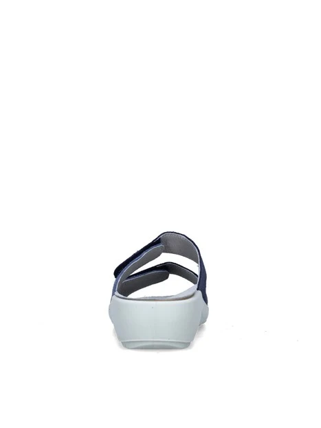 PANTOFOLE Q60238 DONNA BLU
