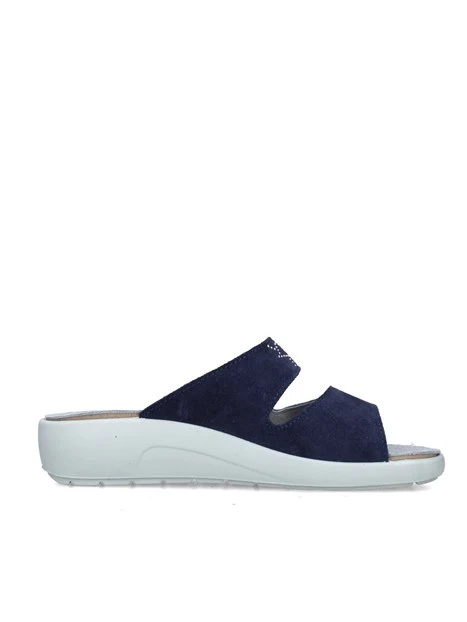 PANTOFOLE Q60238 DONNA BLU